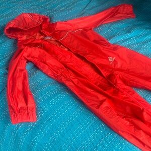 Kids Red Raincoat